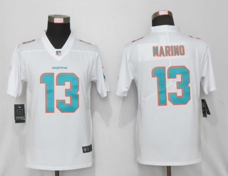 Women Nike Miami Dolphins 13 Marino Nike White Alternate Vapor Limited Jersey,We sell and wholesale Women Nike Miami Dolphins 13 Marino Nike White Alternate Vapor Limited Jersey on line form chian!
